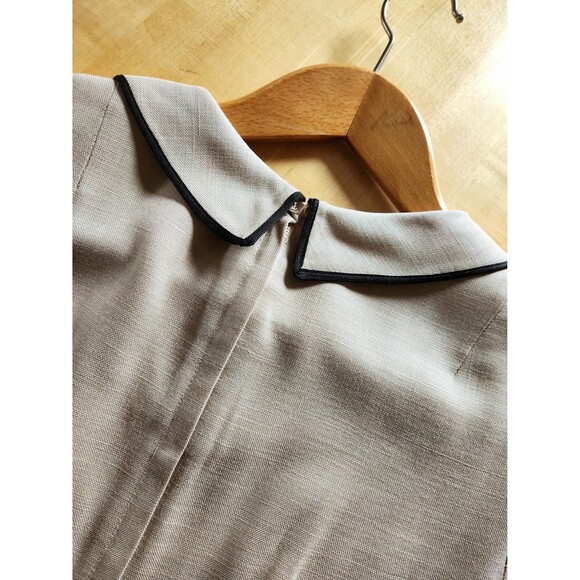 1960s Vintage Shirtwaist Wiggle Dress: Office Attire, Women's Small - Picture 4 of 11